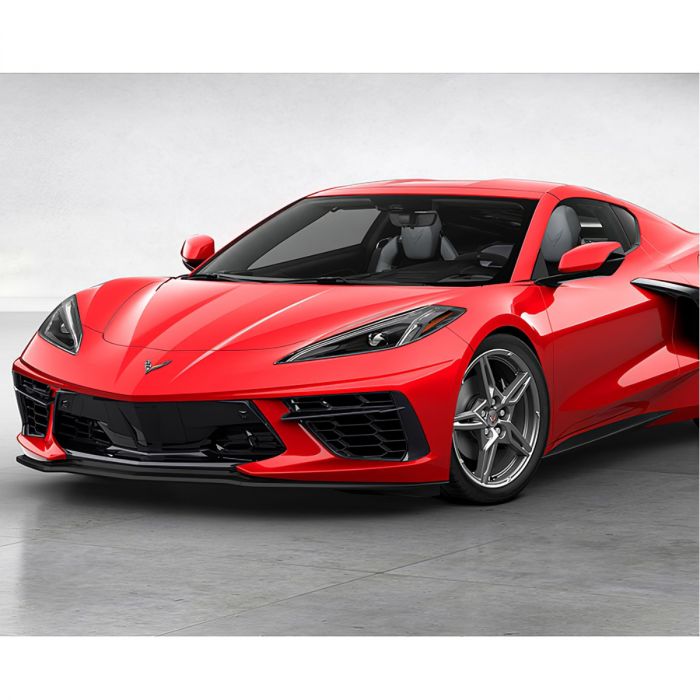 C8 Corvette 20-22 GM non Z51 Front Spoiler & Side Rocker Package