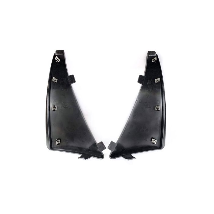 C8 Corvette 20-22 ACS Front Splash Guards (Carbon Flash)