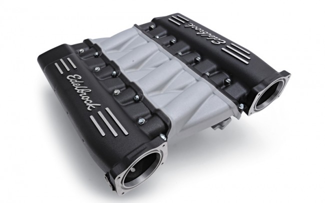 C6 Corvette LS3 and LS3 / L92 / L76 Camaro Edelbrock Cross Ram Intake Manifold, BLACK