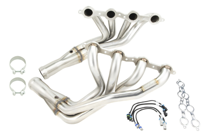 Corvette C6 Base Kooks 1-7/8 x 3 Header & Catted X-Pipe Kit 2005-2008