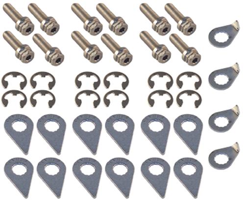 Corvette and Others, Stage 8 Locking Header Bolt Kit  4130 Alloy Steel 8mm-1.25x25mm 6pt DHH