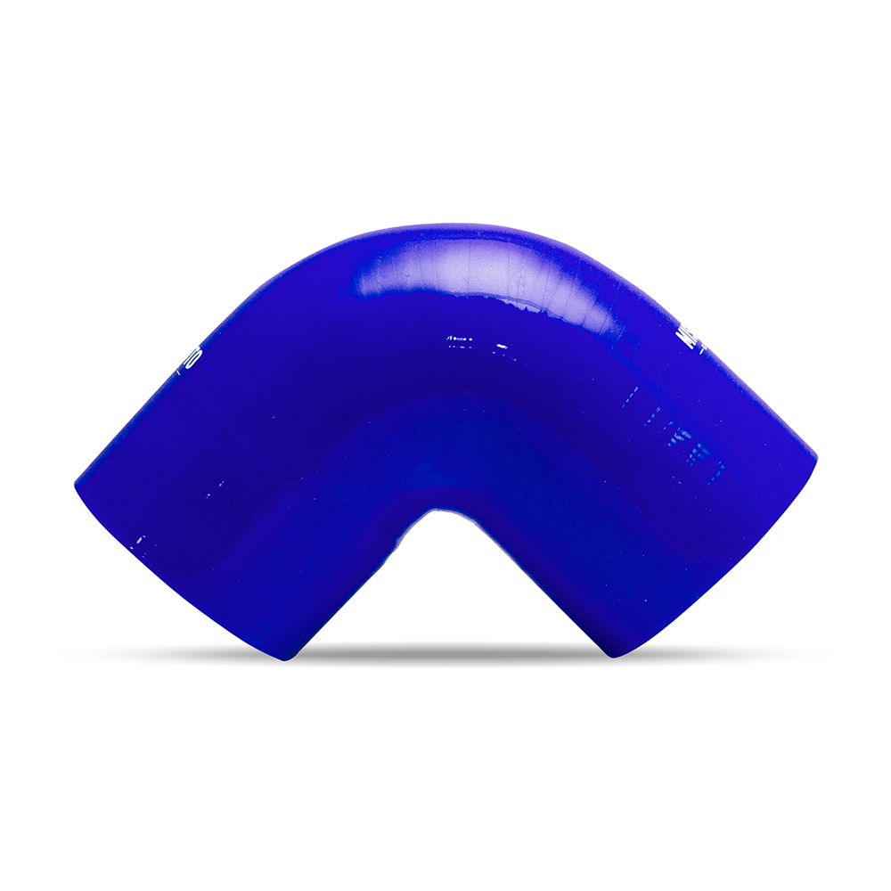 Mishimoto 3.5in, 90 Degree Coupler, Blue