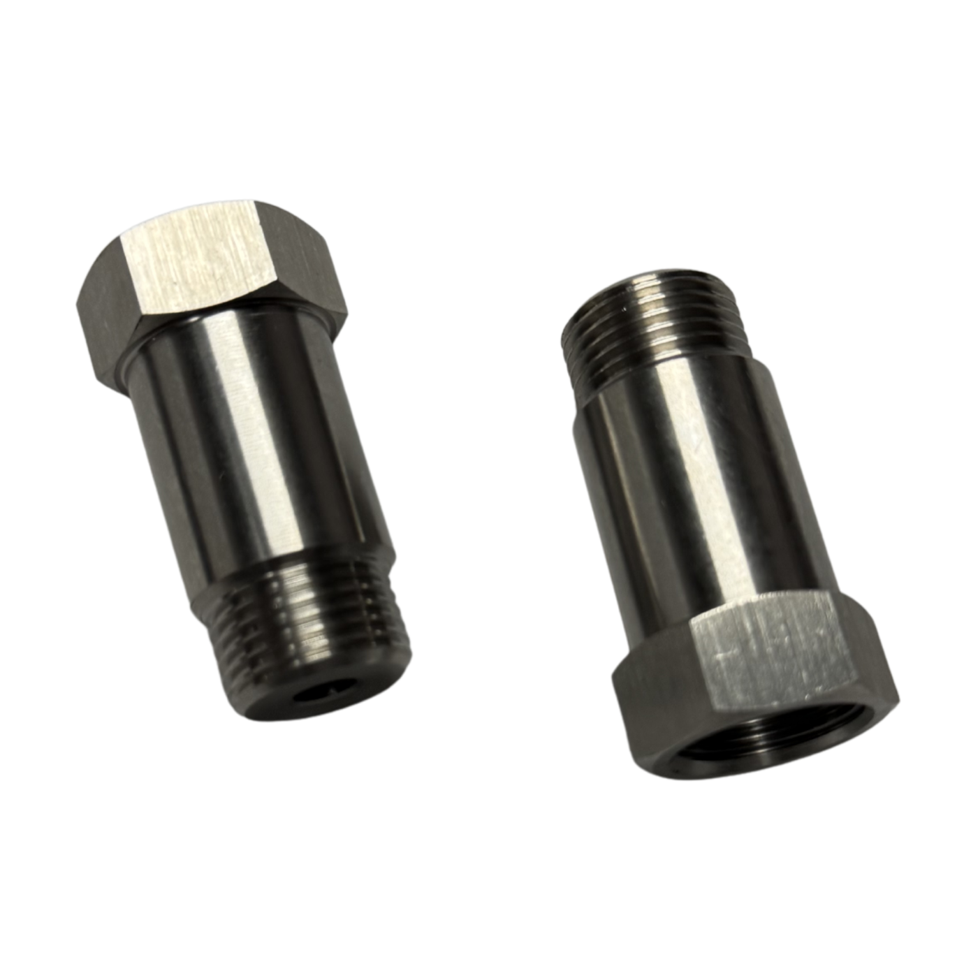 Pair of Stainless Steel Oxygen Sensor Spacers
