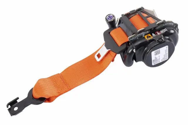 C8 Corvette Orange Seat Belt, Driver Side