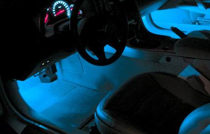 C5/C6 Corvette Color-Changing LED GloStix for under dash
