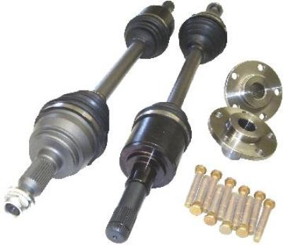 C6/C5 Corvette 1997-2013  Direct Bolt-In Level 3, 600HP Axle, Porsche Style Inner/Outer CV