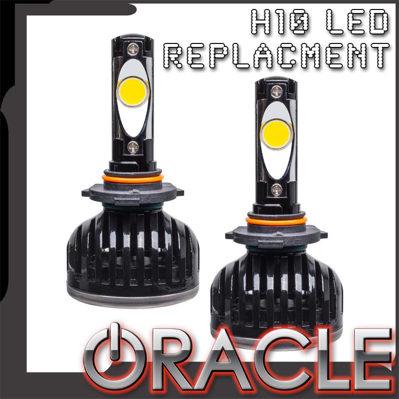 Oracle H10 LED Light Upgrade Kit for C6 Corvette Fog Lights, ALL Models, Pair