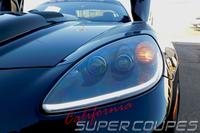 Headlight Conversion for Corvette C6, Install New Lenses and Add C7 Style DRL Lights, Pair