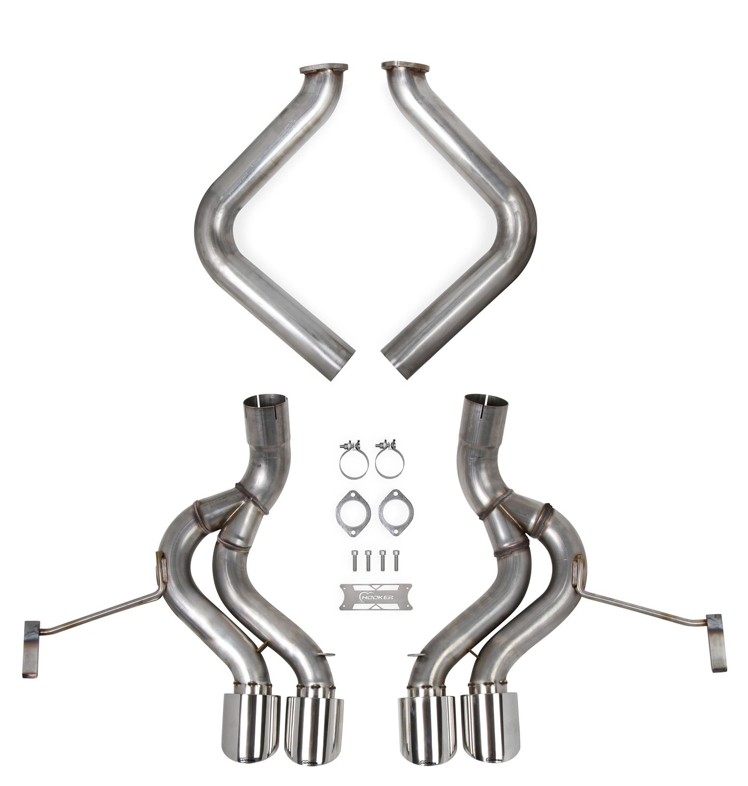 Hooker Blackheart Exhaust Systems C5 Corvete, All Models 70401344-RHKR