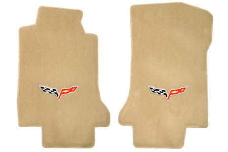 C6 Corvette 05-07E Lloyd Ultimat Floor Mats w/C6 Emblem