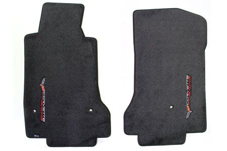 C6 Corvette 13L Lloyd Ultimat Floor Mats w/Corvette Racing-Side Emblem