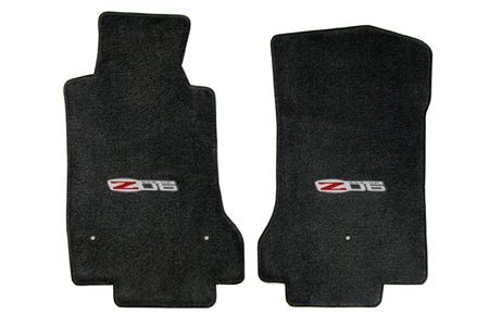 C6 Corvette 13L Lloyd Velourtex Floor Mats w/Z06 505hp Emblem