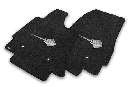 C7 Corvette 14-19 Lloyd Ultimat Floor Mats w/C7 Stingray Emblem