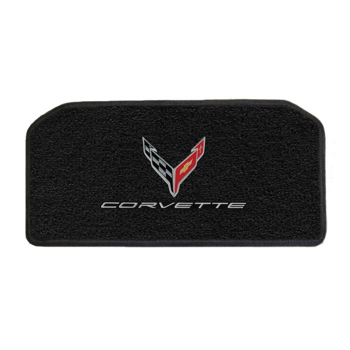 C8 Corvette  20-22 Lloyd Ultimat Front Storage Compartment Mat w/C8 Emblem & Cor