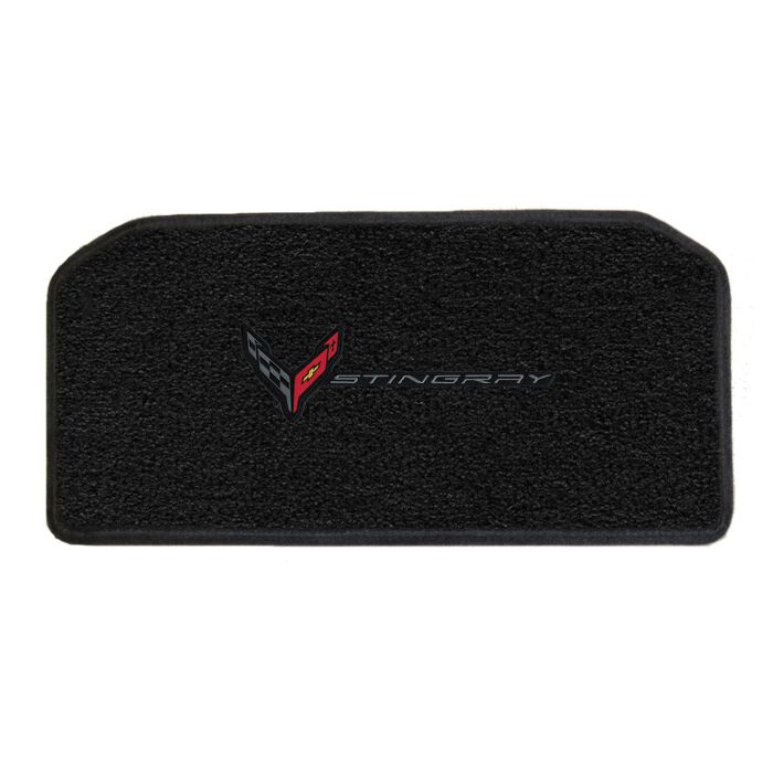 C8 Corvette  20-22 Lloyd Ultimat Front Storage Compartment Mat w/C8 Emblem & Sti