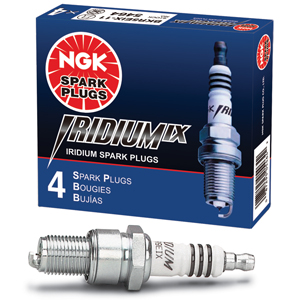 NGK TR6-IX Iridium Spark Plugs, Stock heat range, gapped .035