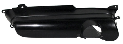 Front Bumper Cover Deflector. LH, C5 1997-2004