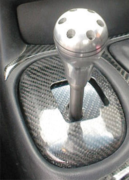 Shift Guide Plate. 6 Speed Carbon Fiber Corvette C5