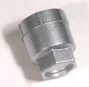 Lugnut Cap. Silver Gray, Corvette