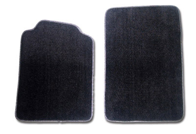 C6 Corvette Avery Automats 2005-2007 Chevrolet C6 Corvette Floor Mats - Basic Black Econo