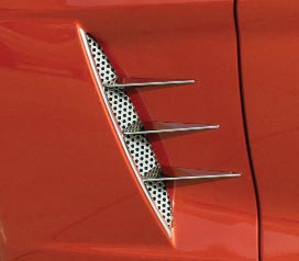 2005-2013 C6 Corvette Fender Spears - 6 Piece Set