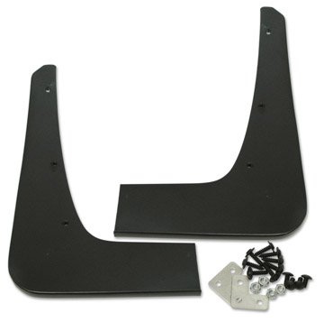 2005-2013 C6 Corvette Splash Guards, Front