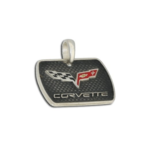 C6 Corvette Oxidized Pendant