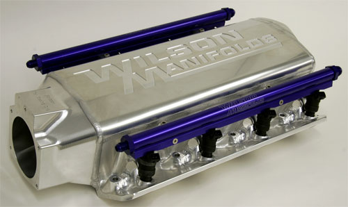 Wilson Billet Bank Intake Manifolds for LS Series Engines Corvette for 105mm Throttle Body Opening