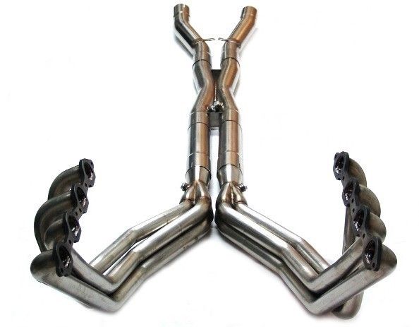 LG Motorsports Super Pro Long Tube Headers and X-Pipe 1 7/8 Primary Off Road and Catted