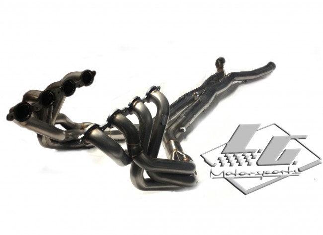 LG Motorsports C7 Corvette Super Pro 1 7/8 Long Tube Headers, Race version, No Cats