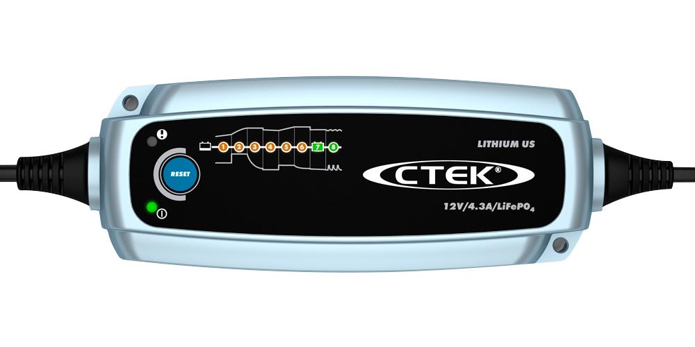 CTEK Battery Charger - Lithium US - 12V, Corvette, Camaro and others