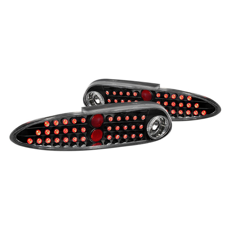 Chevrolet Camaro 93-02 Led Tail Lights Black