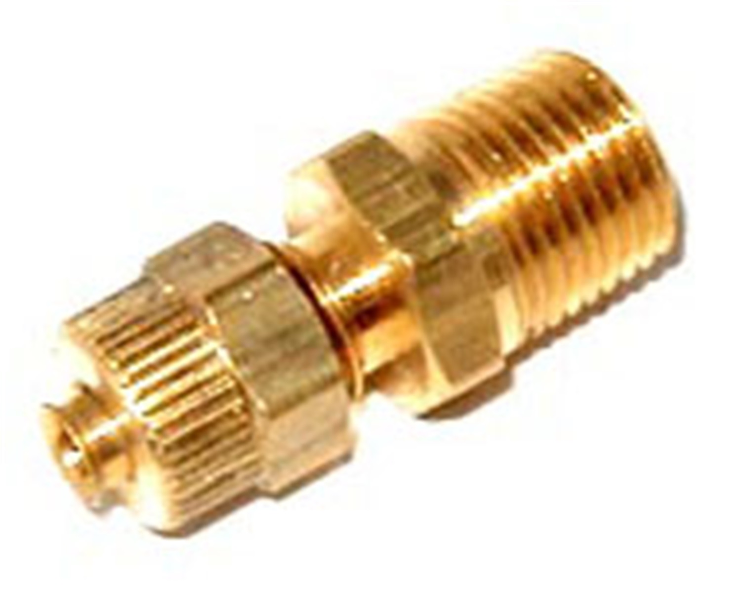 Fuel Hose Fitting, NOS Fittings NOS, 1/8NPT-1/8in. COMP FIT
