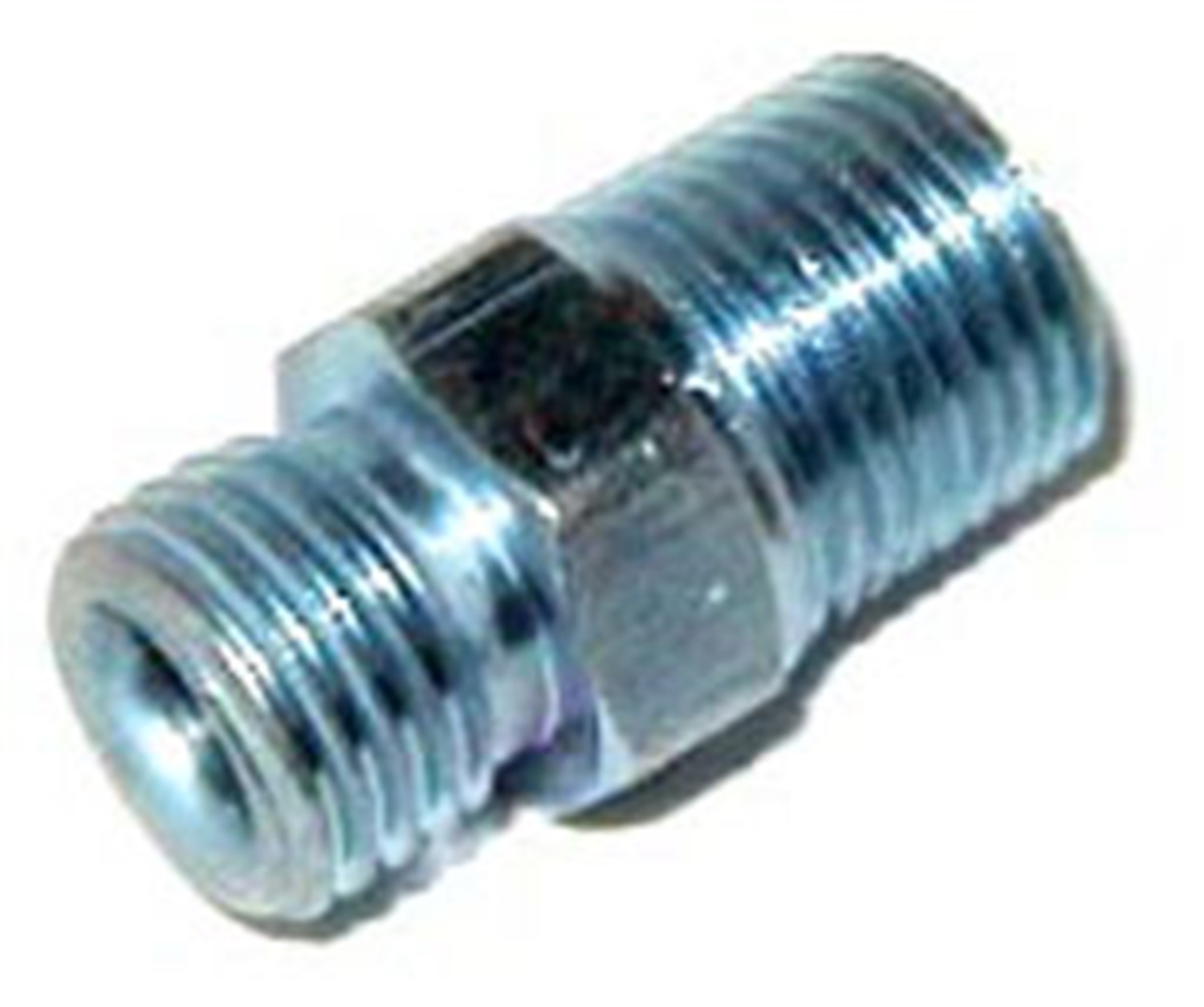 Fuel Hose Fitting, NOS Fittings NOS, CHROME 1/8 NPT X 3/16in.