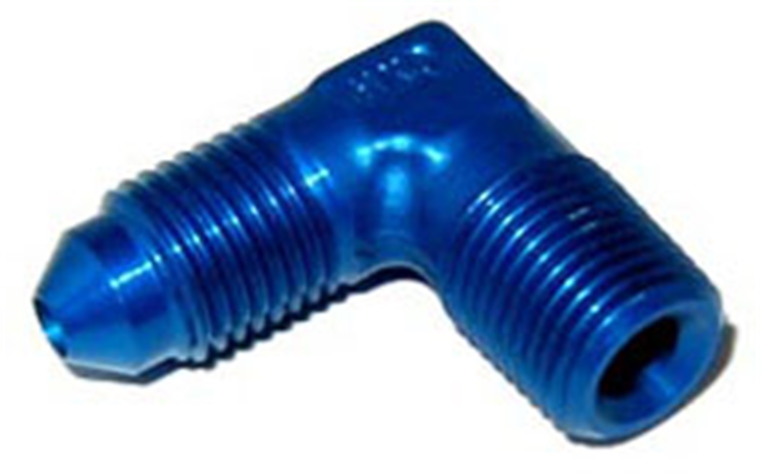 Fuel Hose Fitting, NOS Fittings NOS, 90ft. ADAPT-3AN X 1/8NPT BLUE