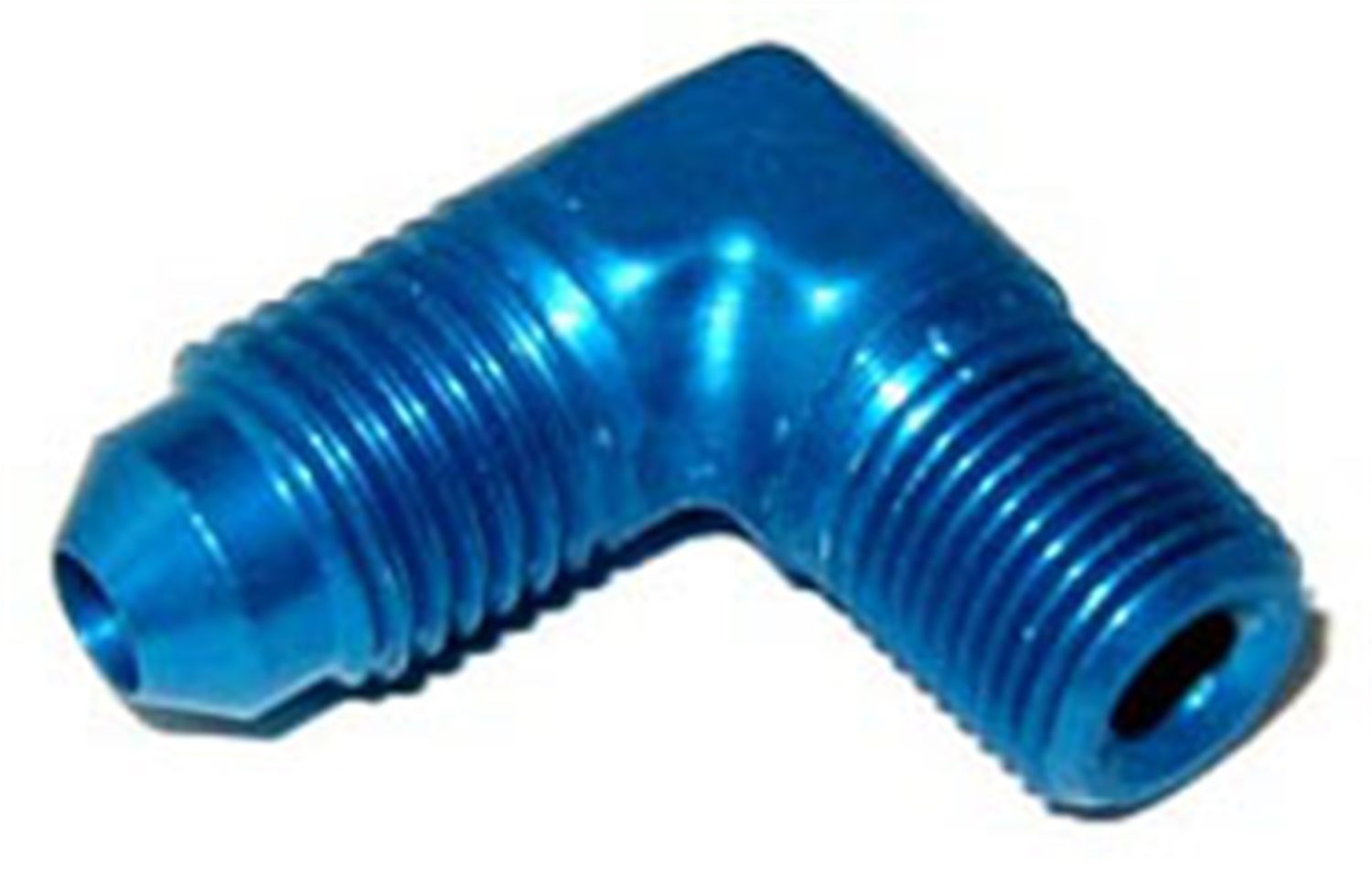 Fuel Hose Fitting, NOS Fittings NOS, 90ft. ADAPT-4AN X 1/8NPT BLUE