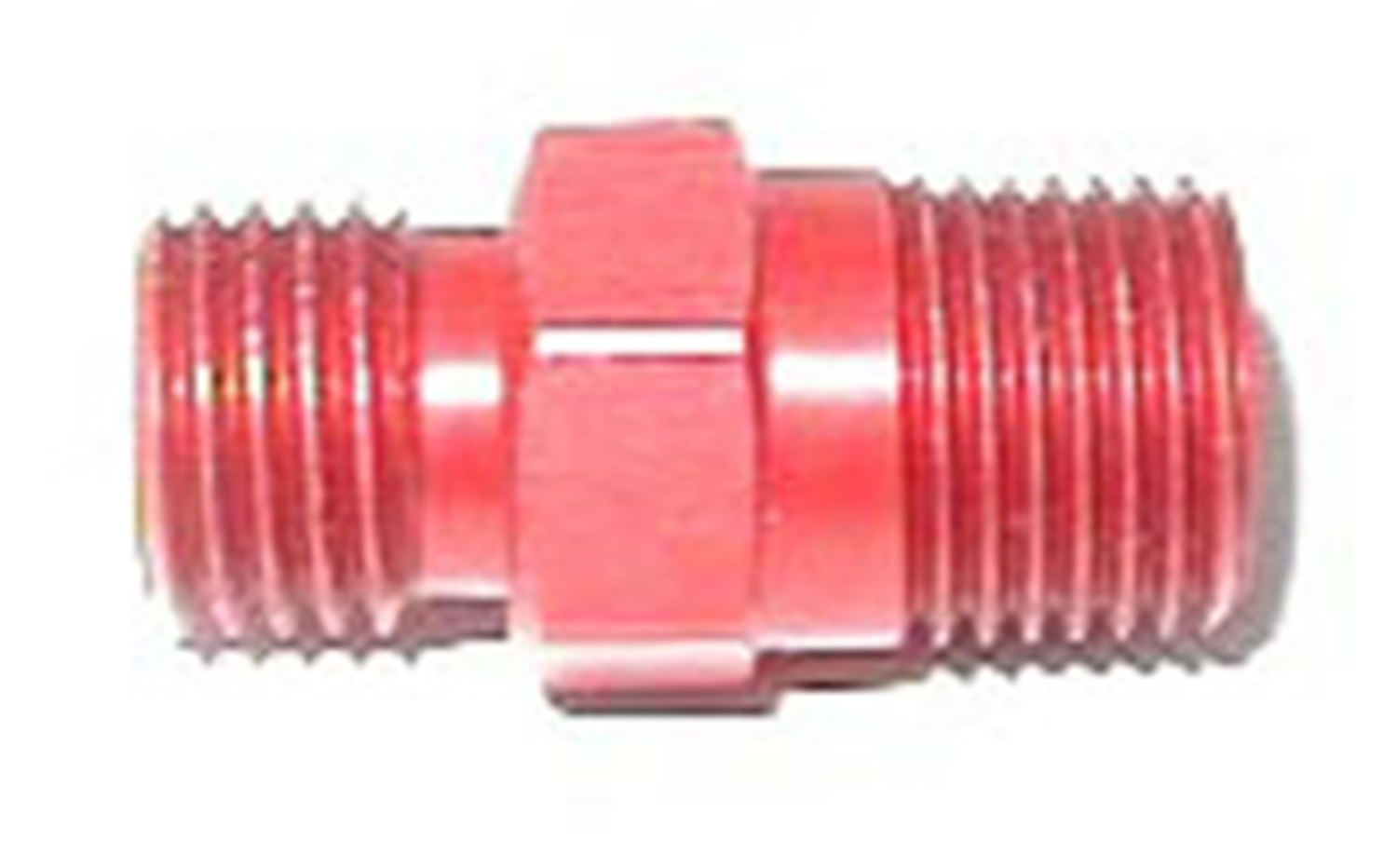 Fuel Hose Fitting, NOS Fittings NOS, FLARE JET ADAPTOR; RED