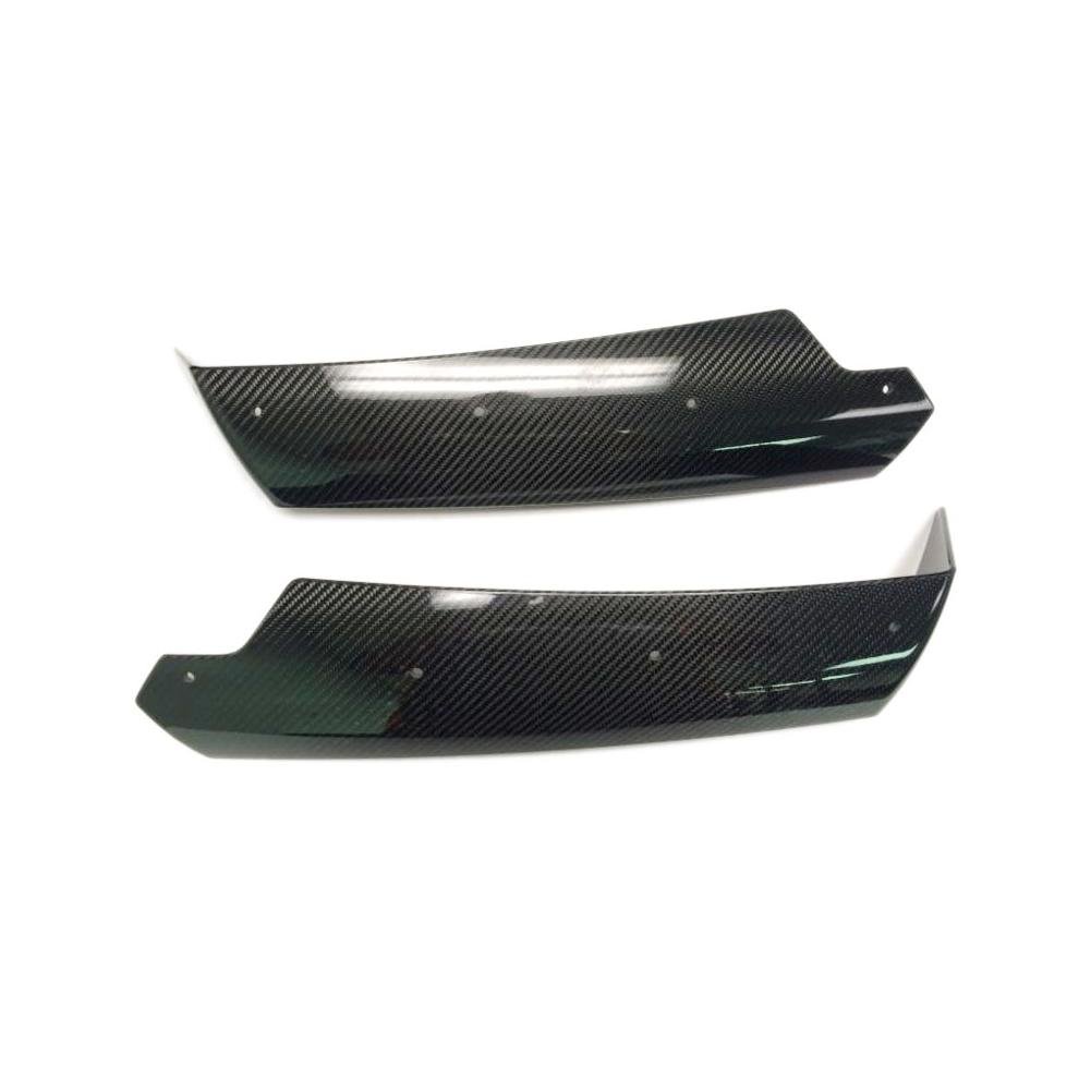 Corvette Rear Spoiler Wickers,  Carbon Fiber,  Katech, C7 Z06/Z07