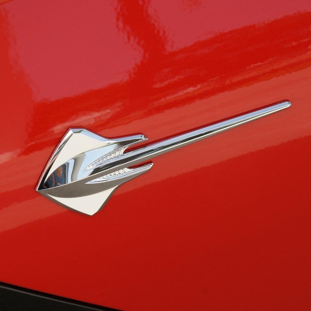Corvette Fender Emblem, Chrome, C7 Stingray, Z51