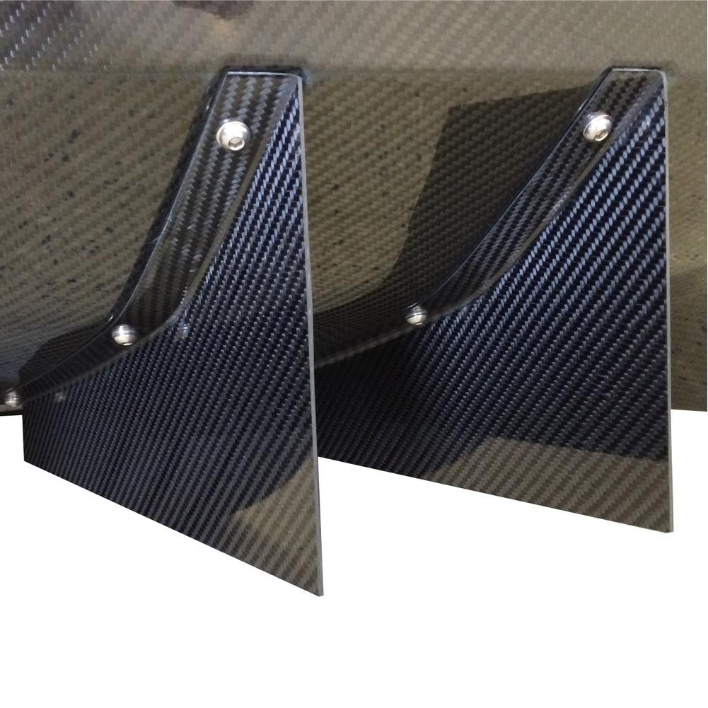 Corvette Rear Diffuser,  Strake only,  Carbon Fiber,  Katech, C7 Stingray