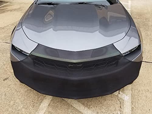 2010-13 Camaro Stretch Front Bra Nose Mask - Black