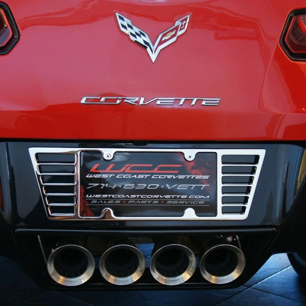 C7 Corvette Stingray License Plate Frame