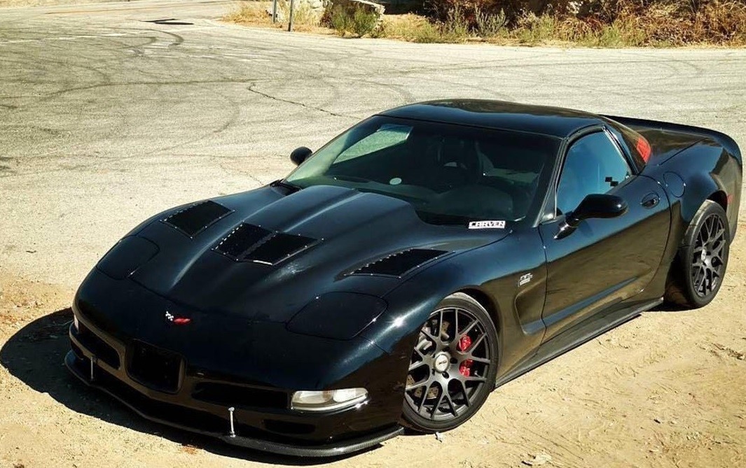 C5 Corvette Side and Center Ti Louver Set for your Hood, Heat Extractor, Re...