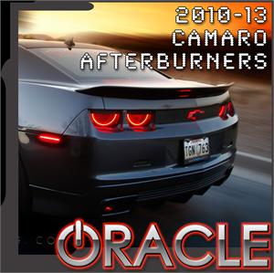 Chevy Camaro 2010-2013 ORACLE Afterburner 2.0 Tail Light Halo Kit, Red