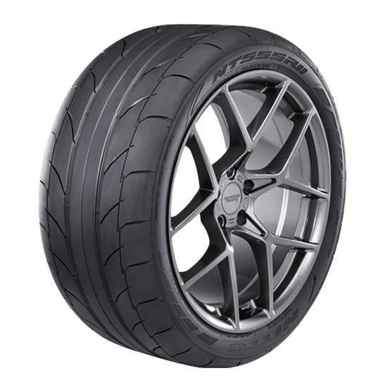 Nitto NT555 RII  345/30ZR19 Competition Drag Radial Tire, W Speed Rating, 100/A/A, Blackwall, Each