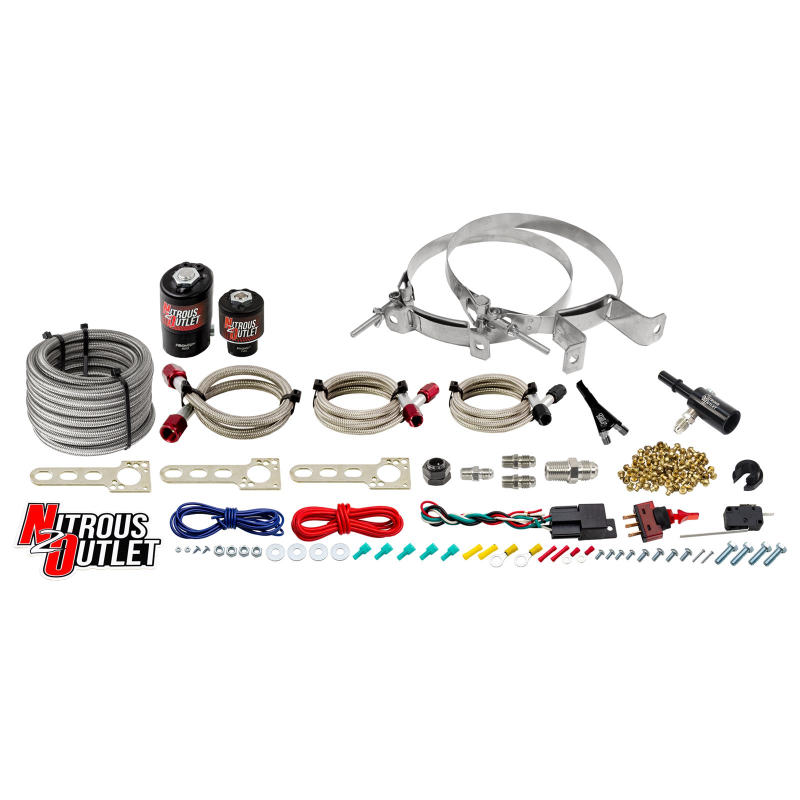 Nitrous Outlet Dodge 4.7/5.7/6.1 EFI Single Nozzle System - Gas/E85 (5-55psi)(35
