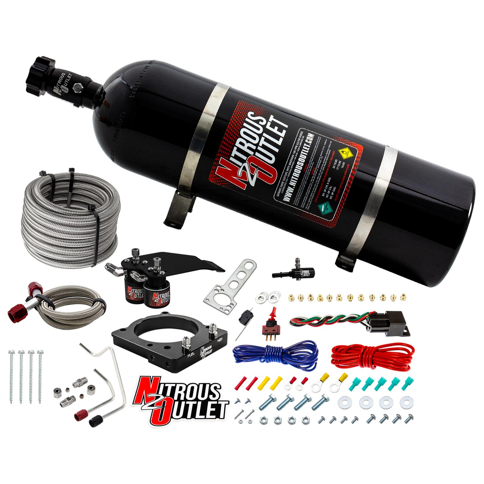 Nitrous Outlet Dodge 2011-2019 Challenger/Charger/SRT8 Jeep/2018-2019 Durango 6.