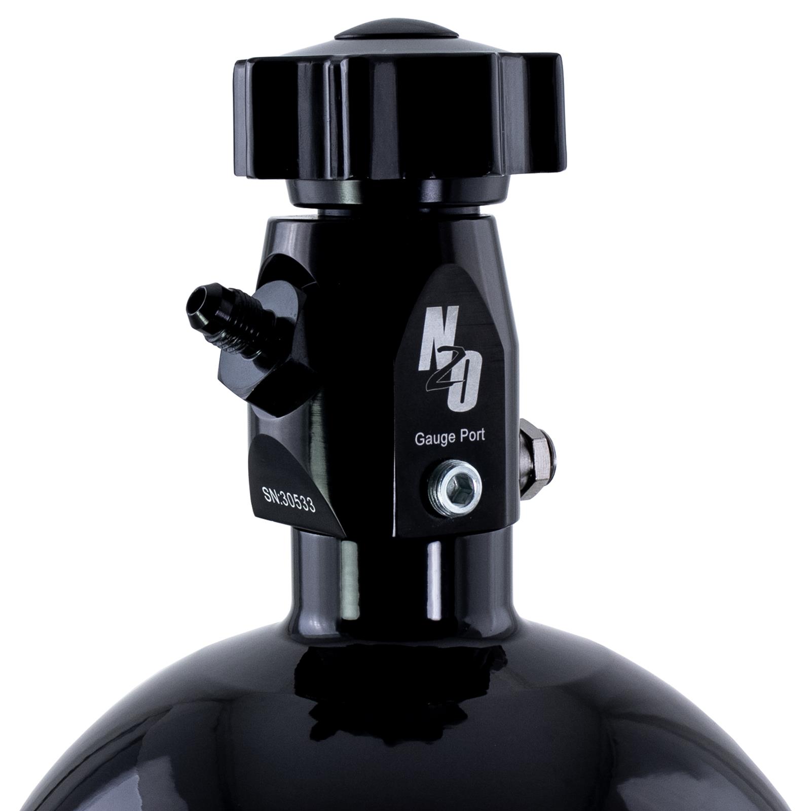 4AN Billet Bottle Valve Nipple Nitrous Outlet