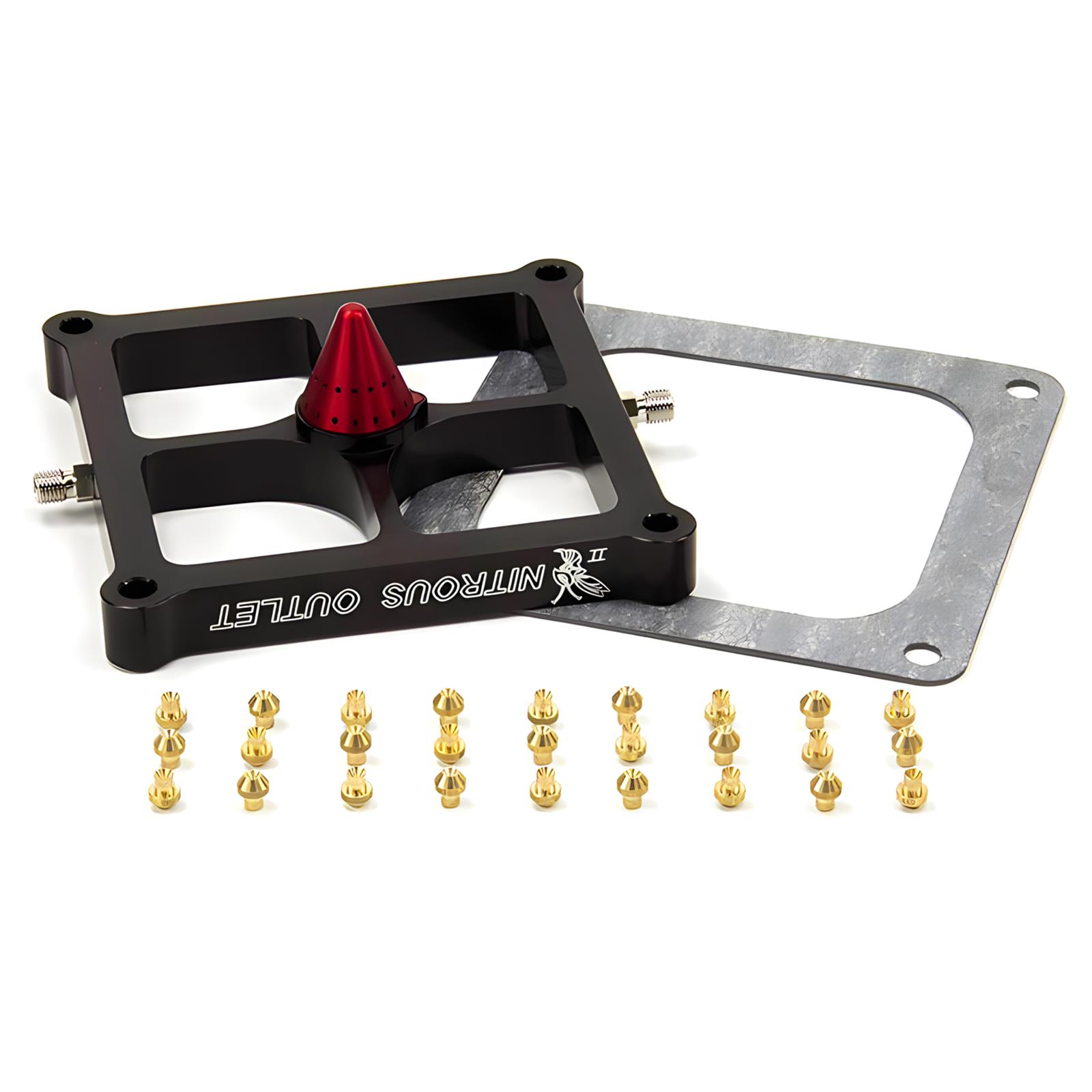 4500 Stinger 2 Plate Conversion Gas/E85 5-55 PSI 50-600 HP Nitrous Outlet