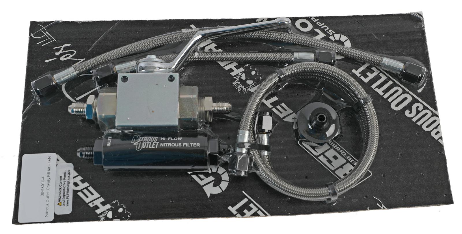 Nitrous Outlet Gravity Fill Kit - 4AN, 00-68010-4